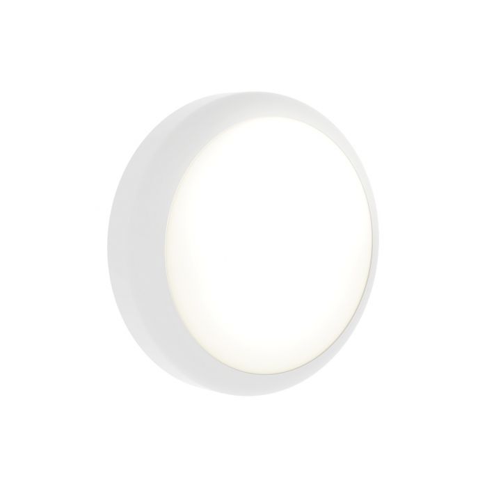 Bruno 2 16W LED IP65 IK10 CCT Selectable Bulkhead Emergency & Microwave Sensor