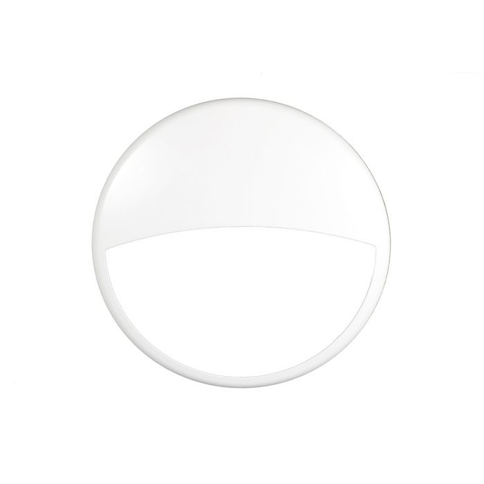 White Eyelid Bezel for Tyson 20W IP65 Bulkhead (ABP20WH/40)