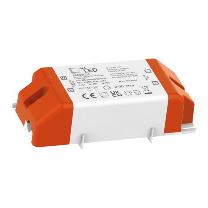 Drive12 12V DC Constant Voltage LED Driver 15W