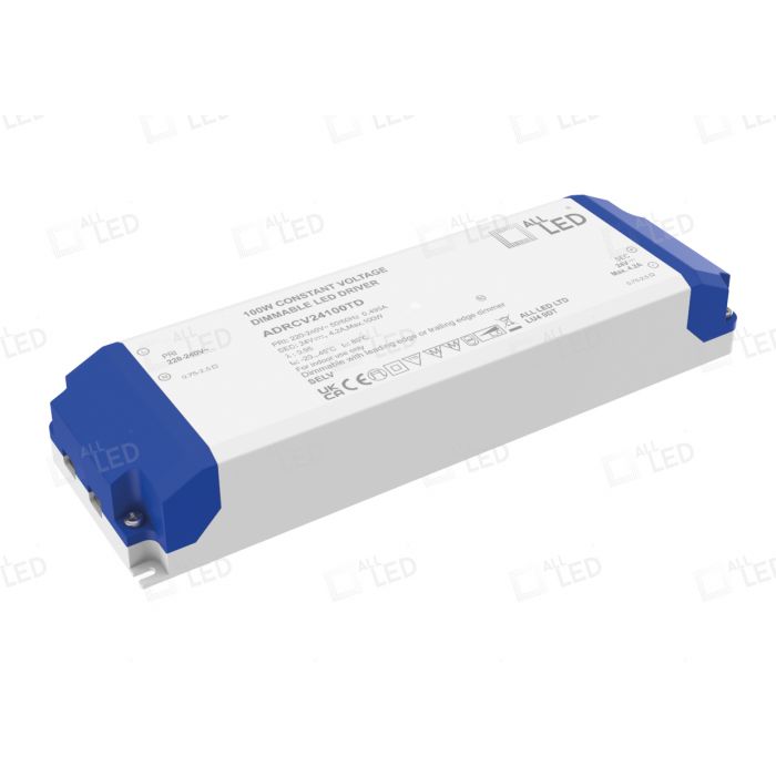 Drive24TD 24V DC Constant Voltage Triac Dimmable LED Driver 100W