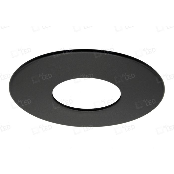 Carbon Black Twist & Lock Fixed Bezel for iCan65 Downlight (AFD65)