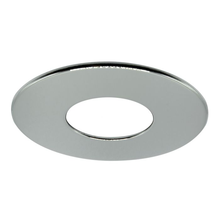 Polished Chrome Twist & Lock Fixed Bezel for iCan65 Downlight (AFD65)