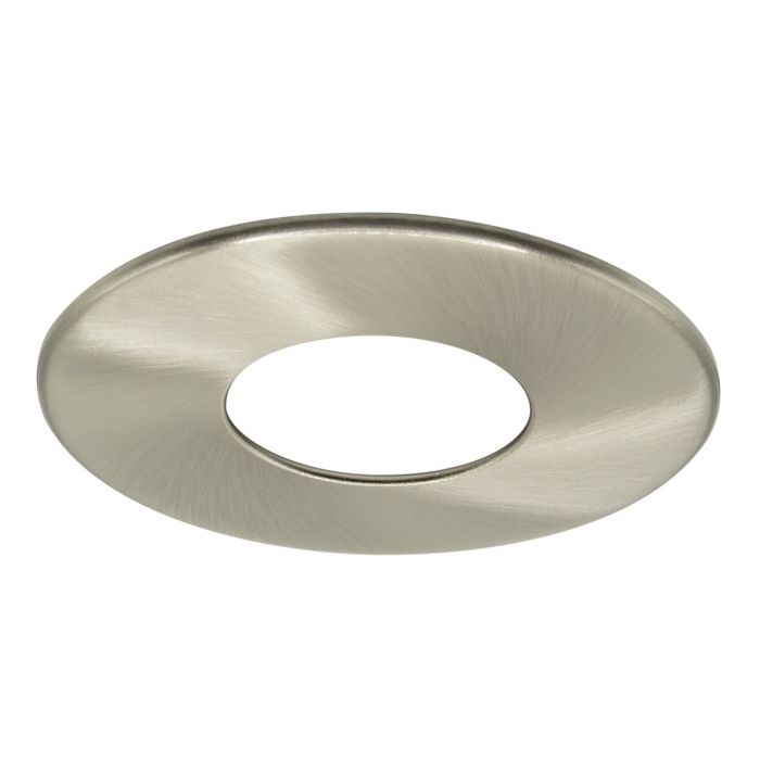 Satin Nickel Twist & Lock Fixed Bezel for iCan65 Downlight (AFD65)