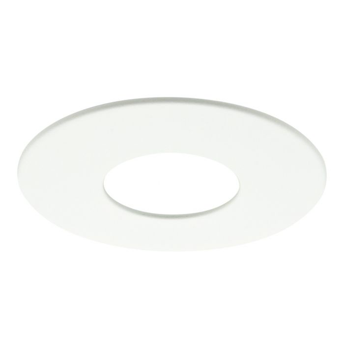 Polar White Twist & Lock Fixed Bezel for iCan65 Downlight (AFD65)