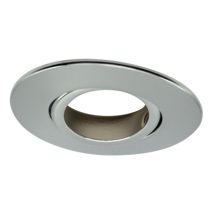 Polished Chrome Twist & Lock Adjustable Bezel for iCan75 Downlight (AFD75)