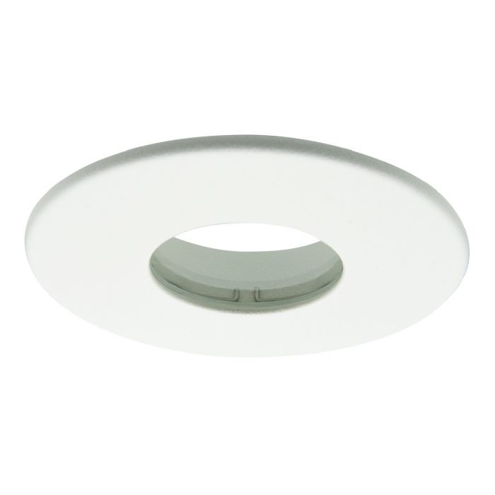 Polar White Twist & Lock IP65 Bezel for iCan75 Downlight (AFD75)