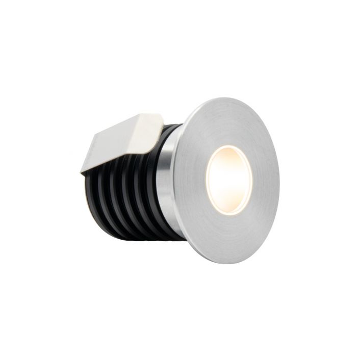 Noble 1 1W LED 350mA Architectural Ground Light Matte Brushed Aluminium Finish 4000K