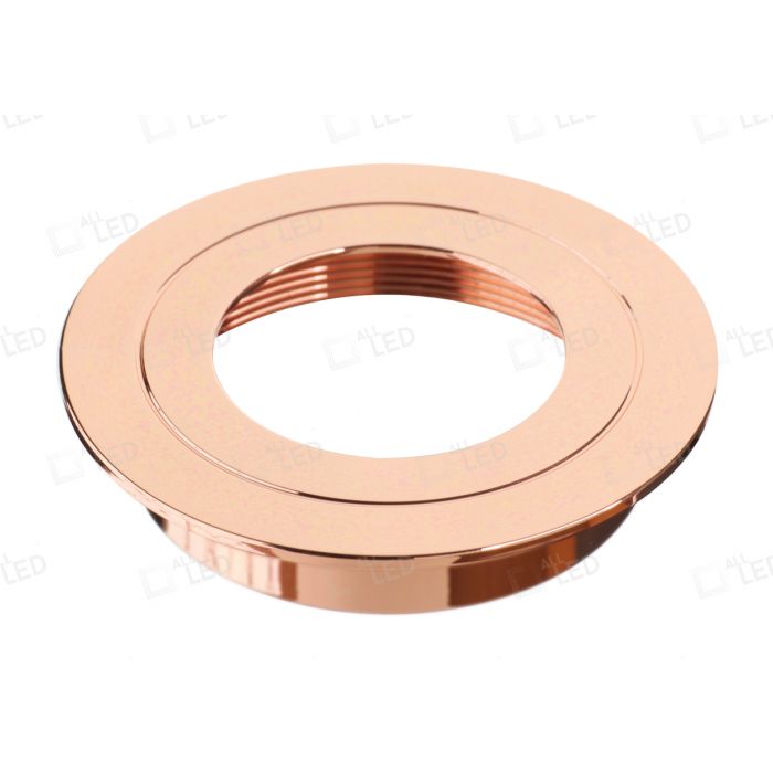 Polished Copper Interchangeable Bezel for Noble 3 Ground Light (AGL045AL)