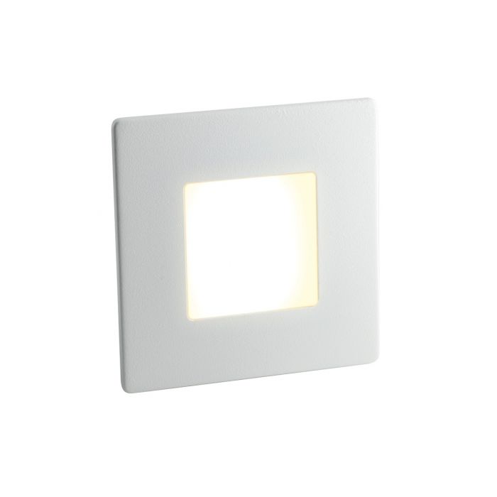 Trafalgar 3W IP54 CCT LED Square Low Level Polar White