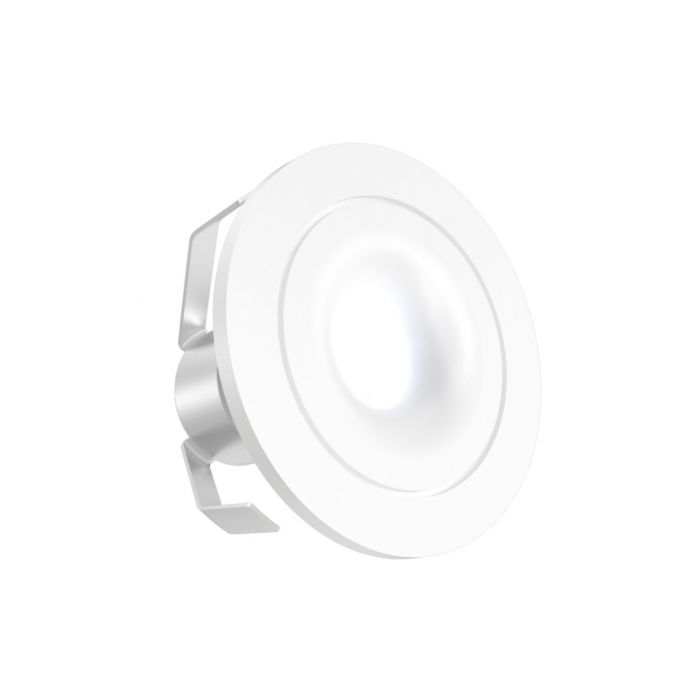 Mini 1W LED 350mA IP44 Marker Light Matte Polar White Finish 4000K