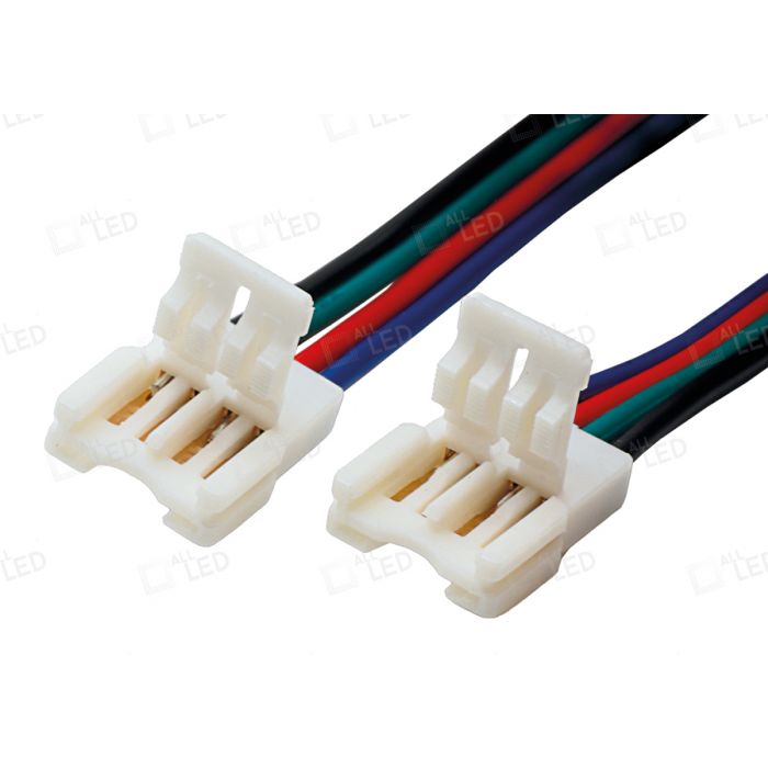 P1 RGB 10mm Connector For RGB LED Strip IP20 Double Ended Connected