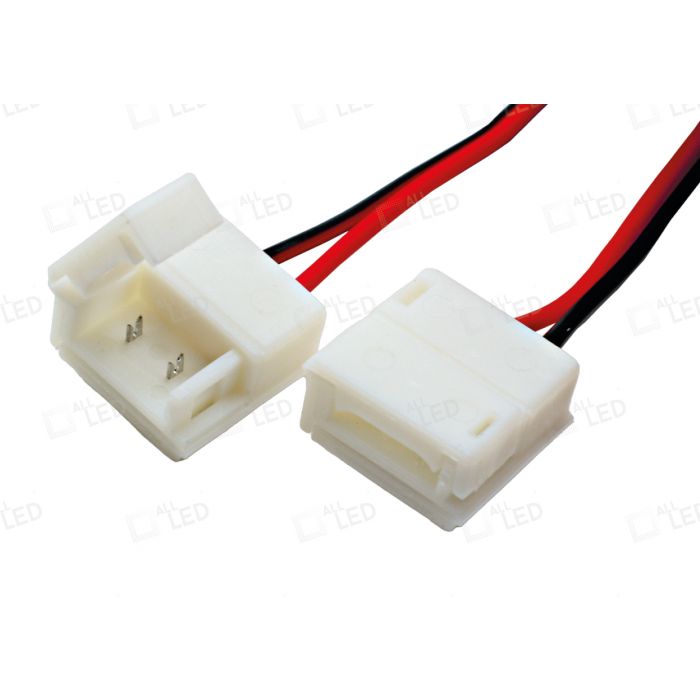 P1 10mm (0.5m Cable) Connector For LED Strip IP65 Double Ended Connected