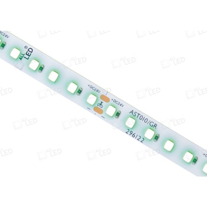 Colour-Pro 10w/m IP20 LED Strip, 24V - Supplied in 40m Reels, or Cut to Length Apple Green