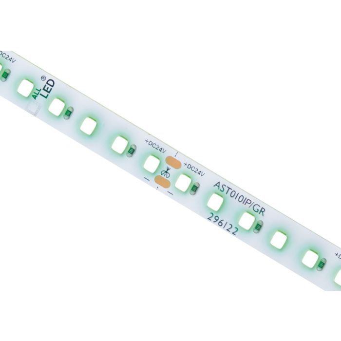 Colour-Pro 10w/m IP65 LED Strip, 24V - Supplied in 30m Rolls, or Cut to Length Apple Green