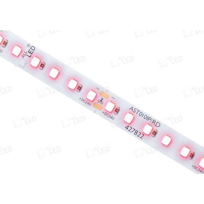 Colour-Pro 10w/m IP65 LED Strip, 24V - Supplied in 30m Rolls, or Cut to Length Corsa Red