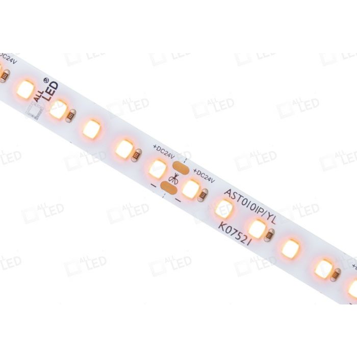Colour-Pro 10w/m IP65 LED Strip, 24V - Supplied in 30m Rolls, or Cut to Length Filament Yellow