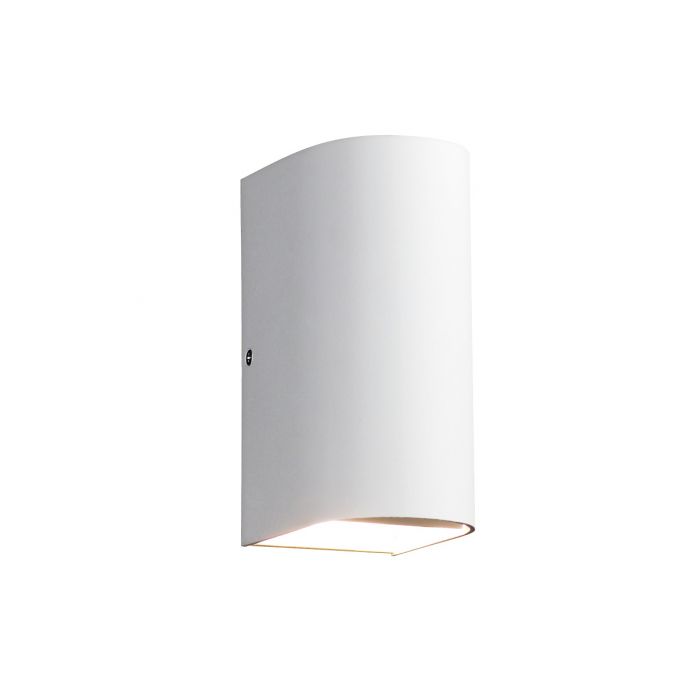 Morph 14W IP65 CCT Decorative White Bi-Directional Wall Luminaire