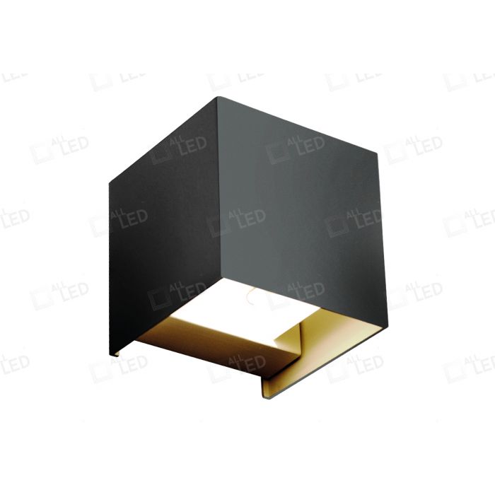 Morph 11W IP65 CCT Decorative Black Bi-Directional Wall Luminaire