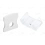 APA004/WH/ACC Accessories Pack 4 Clear Brackets 4 End Caps for Profile4 White (APA004)