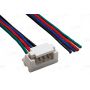 P1 RGB 10mm Connector For RGB Led Strip IP65 Live End 10Pk