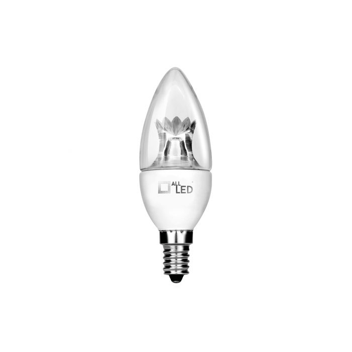 Lotus 6W E14 Dimmable LED Candle Lamp Edison Screw 3000K