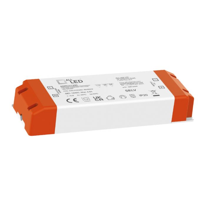 Drive12 12V DC Constant Voltage LED Driver 30W