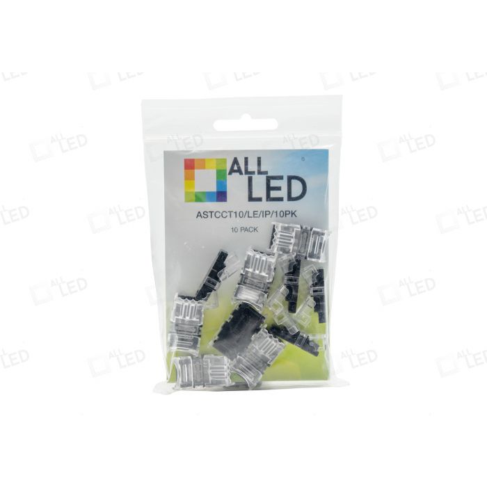 Trilogy K9 CCT IP65 LED Strip Connector Live End 10 Pack