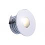 Oxford 1W LED 350mA IP65 Round Low Level Polished Chrome 4000K