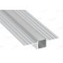 StealthLine 2m Anodised Aluminium Plaster-in Trimless Aluminium Profile